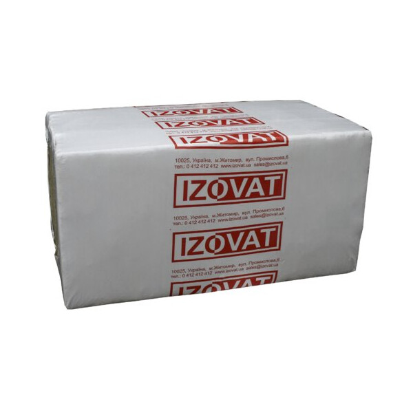 Вата IZOVAT 135 пл (1000х600х150) (32 шт/у пал) (1,2 м.кв)(2л/пач)