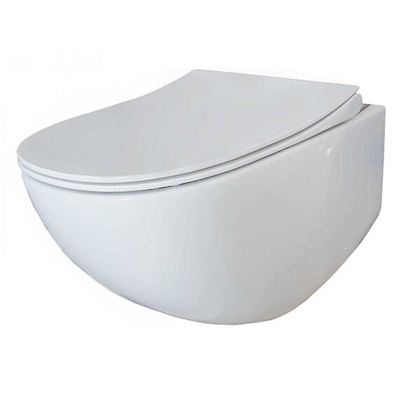 Унітаз PESTAN Fluenta Rimless Toilet Bowl EU class A безободковий (1шт) (40007461)